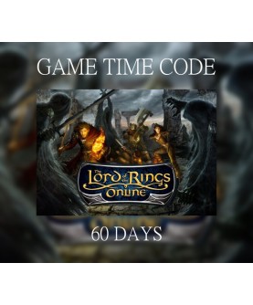 The Lord of the Rings Online 60 Days Prepaid Game Time Card Key EUROPE